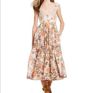 Free people beautiful floral dress